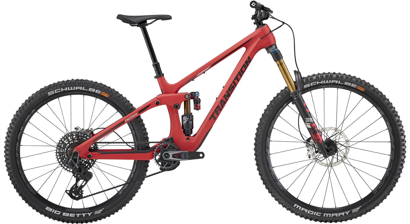 2024 TRANSITION PATROL CARBON COMPLETE XO AXS RIDE UNION BIKE CO Ride Union Bike Co